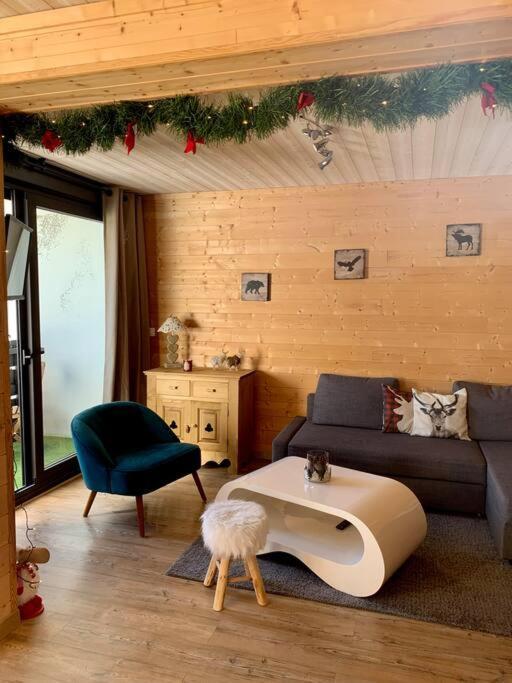 Appart Style Chalet Superbe Vue, Ski Vip Remise 20 % Font-Romeu-Odeillo-Via Extérieur photo